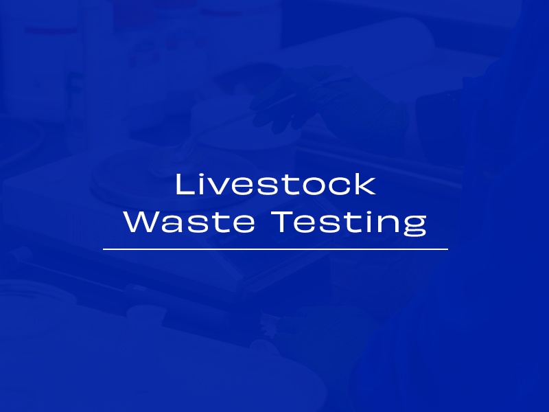 IFAS Livestock Waste Testing